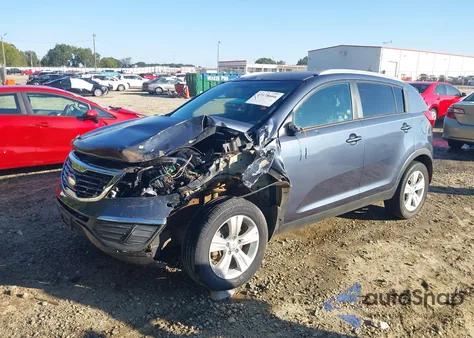 2013 Kia Sportage Lx из США, поврежденный, VIN KNDPB3A29D7377675